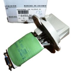 Ventilatora Rezistors Oriģināls Citroen Peugeot C3 206 307 6450JN