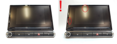 Radio displejs Citroen Peugeot Opel 9828476980 A12545J