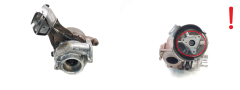 Turbokompresors Garrett 0375K9 GT1749V 9658673480 2.0 HDI TDCI PSA Ford