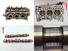Cilindra galva 1642R-10 110417920R 0.9 TCE H4B Dacia Renault