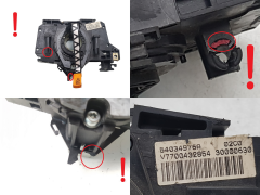 Drošības spilvena gredzens V7700432854 7701045279 Renault Clio 2 Lucas 29