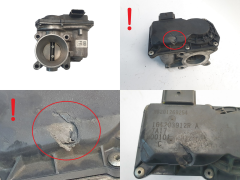 Gāzes korpusa vārsts Renault Smart 161203912R H8201269254 1.0 2085