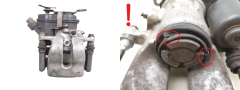 Bremžu suports Labais Aizmugurē 440007045R 440017176R Renault Megane 4