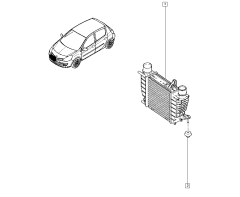 Starpdzesētājs Oriģināls Renault Clio III Modus 8200471888