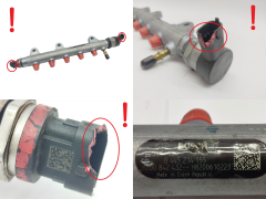 Vārsts Listwa Paliwa 0445214155 0281002800 Bosch 2.0 DCI Renault 8200842432
