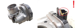 Gāzes korpusa vārsts Citroen Peugeot 9673534480 1.6 HDI Delphi 2568