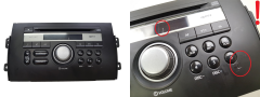 Radio CD atskaņotājs Suzuki Fiat 39101-79J0 CQ-MX0571G PACR04 1119