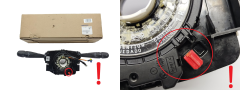 Stūres Kolonnas Slēdzis Jauns Oriģināls Peugeot 98180654ZD COM2008 Outlet