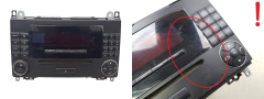 Radio CD atskaņotājs Mercedes Vito A1698700689 MF2750
