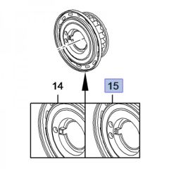 Sadales vārpstas zobrats Oriģināls Citroen Peugeot C4 208 1.6 e-HDI 8v 9810699480 Sadales vārpstas zobrats Oriģināls Citroen Peugeot C4 208 1.6 e-HDI 8v 9810699480