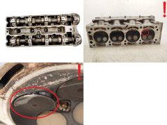 Cilindra galva Chevrolet Opel Daewoo 92063877R 2.0 16V X20SED