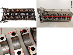 Cilindra galva BMW 1436793 3.0 24V 306S3