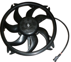 Radiatora Ventilators Oriģināls Citroen Peugeot C4 C5 DS 307 Berlingo 1253G7