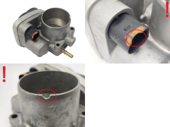Gāzes korpusa vārsts Renault 8200171134 8200190230 1.6 16V 3