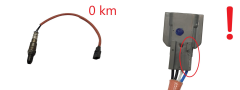 Lambda zonde 226934100R 216500-5162 Denso Renault Nissan 0km