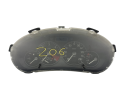 Tahometrs Peugeot 206 9645847080 57394