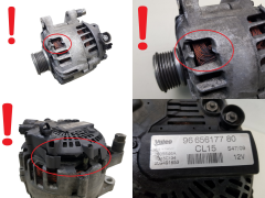Ģenerators 5705NH 9665617780 TG15C134 CL15 Valeo Citroen Peugeot 1057