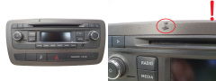 Radio CD atskaņotājs Seat Ibiza 4 IV 6J0035156 AZU