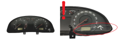 Tahometrs Skoda Superb 3U0920811A 110080116007 VDO