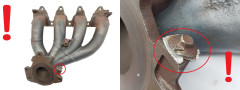 Izplūdes kolektors 8200137449 138083 Renault 1.8 2.0 16v 1083