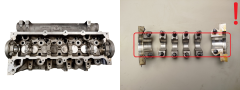 Cilindra galva Renault 2968F2 110415795R 7701477400 1.5 DCI Siemens