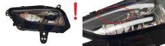 Halogēna lukturis Kreisais Oriģināls 1004003L Opel Mokka