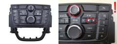 Vadības Panelis Radio Opel Meriva B 13362776 CD400