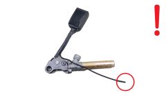 Drošības jostas stiprinājums Priekšā Kreisais 036800 G 8972WQ Citroen Xsara