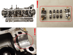Cilindra galva Renault Nissan 7760 F2 7701473181 1.5 DCI