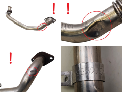 Egr Caurule 161836 9652264880 2.0 HDI Citroen C5 Peugeot 407 S5