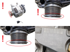 Ģenerators 03L903023 0124525187 140A VW AG Audi Skoda Seat