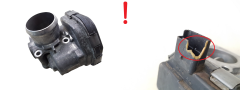 Gāzes korpusa vārsts Citroen Peugeot 9673534480 1.6 HDI Delphi 2440
