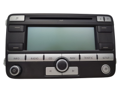 Radio Cd Mp3 Atskaņotājs Navi VW Passat 1K0035191D 7612002044 Blaupunkt