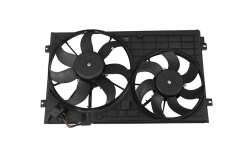 Radiatora Ventilators 1TD121203A 91210547801 VW Audi Vika