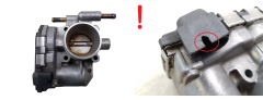 Gāzes korpusa vārsts Opel 24420536 0280750133 Bosch 2692