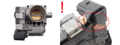 Gāzes korpusa vārsts 55192787 44SMF10 Fiat Lancia 1.4 1334