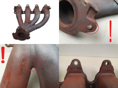 Izplūdes kolektors 114168 8200119714 1.4 1.6 16v Renault