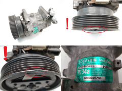 Gaisa Kondicioniera Kompresors Renault 8200315744 SD6V12 1416K Sanden S11