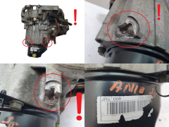 Ātrumkārba JR5008 7701714590 1.8 Renault Laguna 2 Uszkodzona