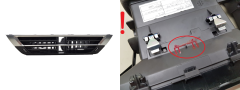Ventilācijas reste Citroen C4 3 98356482DX 9835648280 9833772280