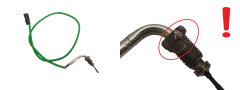 Izplūdes Gāzu Temperatūras Sensors 226400160R 1.5 dCi Dacia Renault