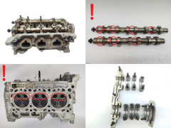 Cilindra galva 110417920R 1642R1 0.9 TCe Renault