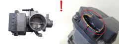 Gāzes korpusa vārsts Citroen Peugeot 9648053780 408239823003 1.8 2.0 1338