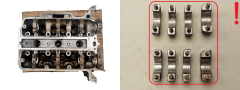 Cilindra galva Opel 90400233 1.0 12V Z10XE