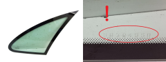 Virsbūves logs Labais Aizmugurē Citroen Xsara Picasso Saint-Gobain DOT211 M89 AS2