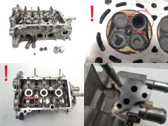 Cilindra galva 1.0 VVti 1KR742 EGR Toyota IQ 11101-40031