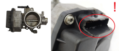 Gāzes korpusa vārsts Citroen Peugeot 9648053780 408239823003 1.8 2.0 2