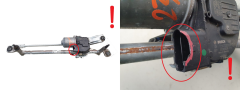 Stiklu Tīrītāju Mehānisms Priekšā Volkswagen Golf 5H1955023A 3397022313