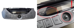 Radio Cd Mp3 Atskaņotājs Nissan Pixo 39101M68K00 39101-68K0 CDF-R3019A 1120