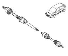 Piedziņas vārpsta Labā Oriģināls Renault Vel Satis 2.0 8200387369